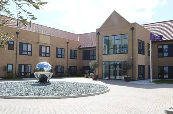 Castor Lodge Care Home - An outside view of the home
